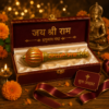 ChatGPT Image Jun 14, 2026, 04_38_19 AM Jai Shri Ram Pure Brass Gada (Hanuman Mace) – 4 Inch Premium Brass Religious Gift & Pooja Decor with Gift Box